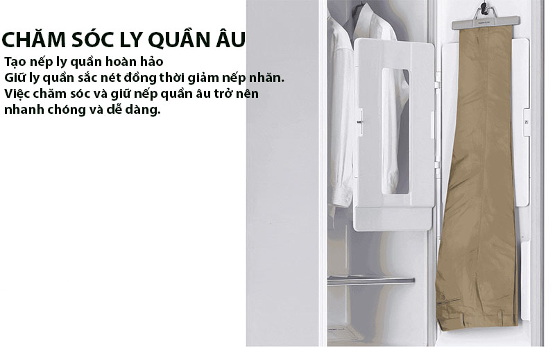 Tủ chăm sóc quần áo thông minh LG Styler S3WF - Hàng chính hãng