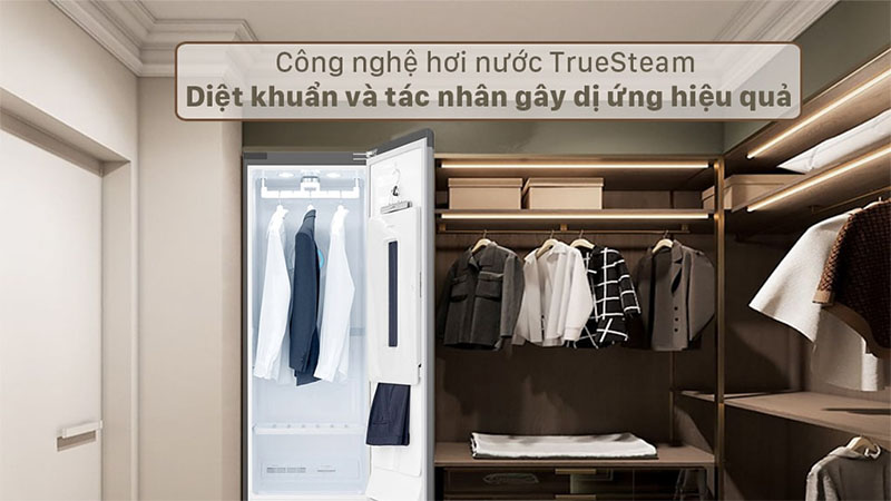 Tủ chăm sóc quần áo thông minh LG Styler S5MB - Hàng chính hãng