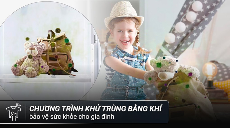Tủ chăm sóc quần áo thông minh LG inverter S5BOC - Hàng chính hãng