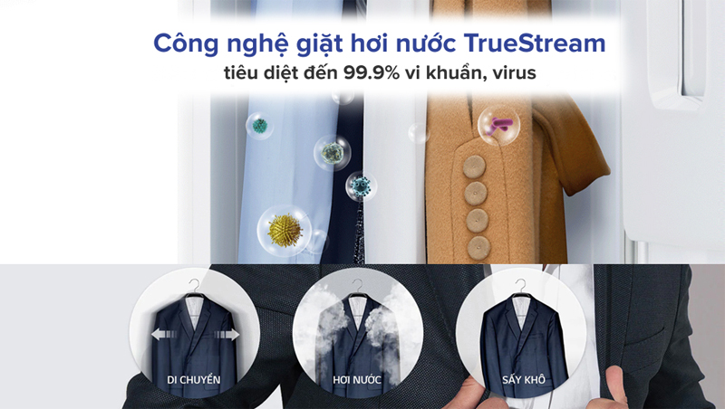 Tủ chăm sóc quần áo thông minh LG Styler S5GOC - Hàng chính hãng