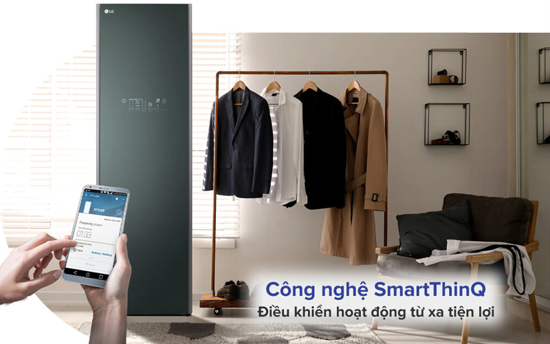 Tủ chăm sóc quần áo thông minh LG Styler S5GOC - Hàng chính hãng