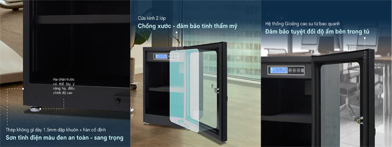 Tủ chống ẩm Fujihome DC-30E - Hàng chính hãng
