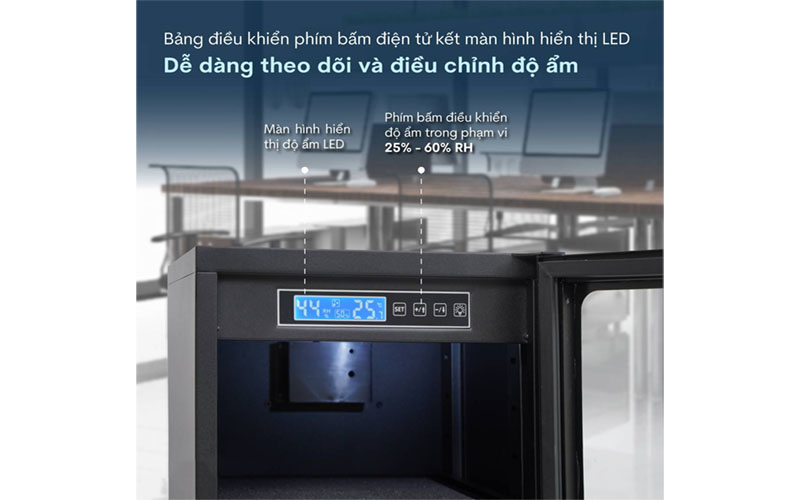 Tủ chống ẩm Fujihome DC-30E - Hàng chính hãng