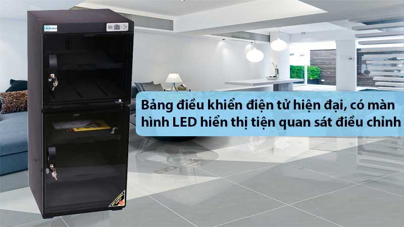 Tủ chống ẩm Nikatei DCH120 - Hàng chính hãng