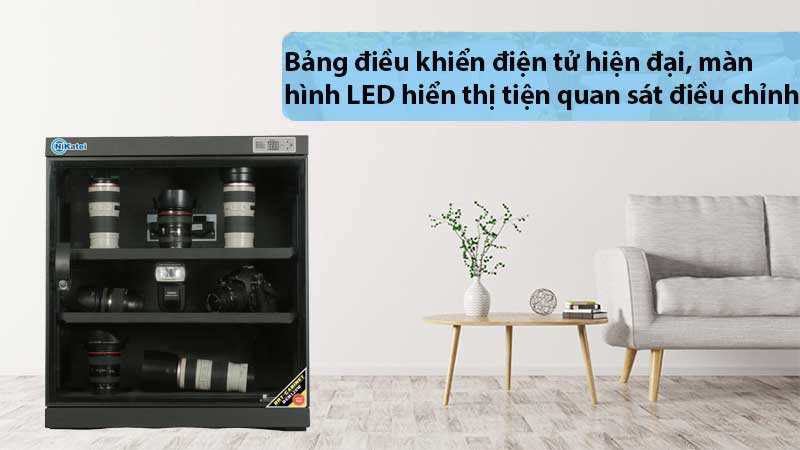 Tủ chống ẩm Nikatei DCH120W - Hàng chính hãng