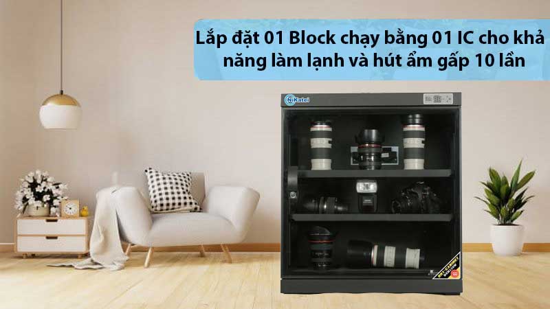 Tủ chống ẩm Nikatei DCH120W - Hàng chính hãng