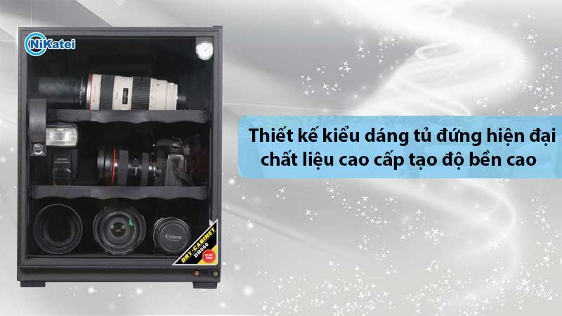 Tủ chống ẩm Nikatei DH060 - Hàng chính hãng