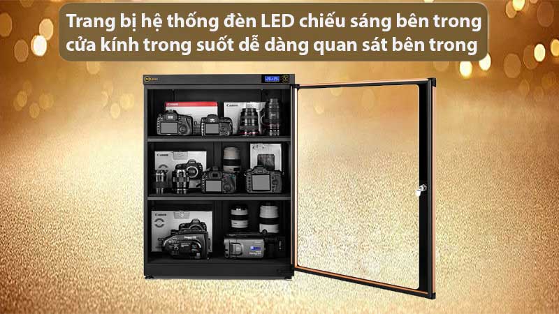Tủ chống ẩm Nikatei NC-230HS - Hàng chính hãng