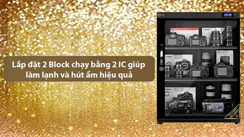 Tủ chống ẩm Nikatei NC-230HS - Hàng chính hãng