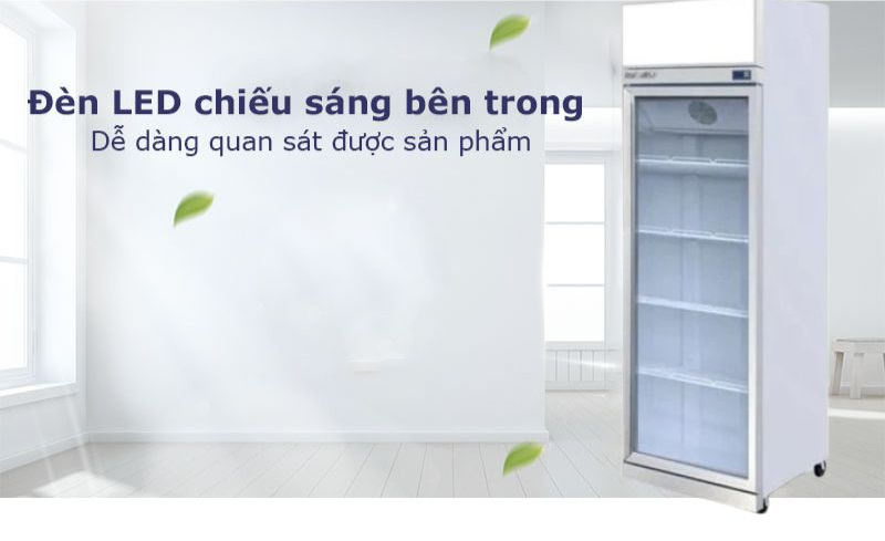 Tủ đông 1 cánh kính TurboGold TG-1DF-G - Hàng chính hãng