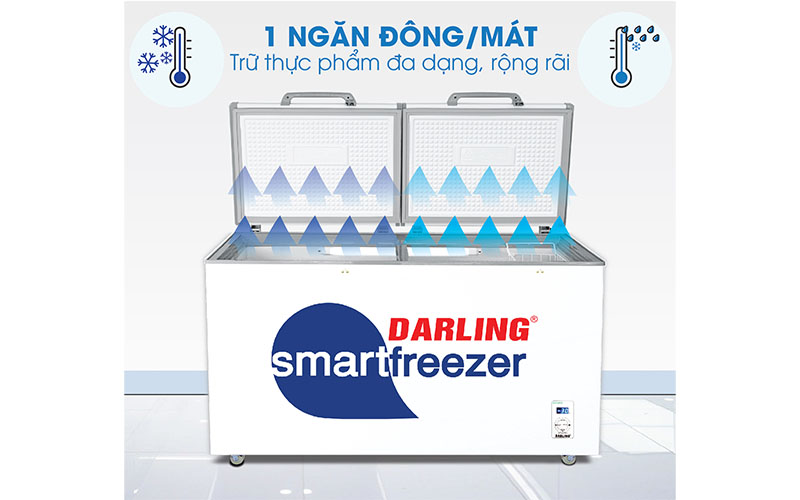 Tủ đông 1 ngăn Darling DMF-3799AS - Hàng chính hãng