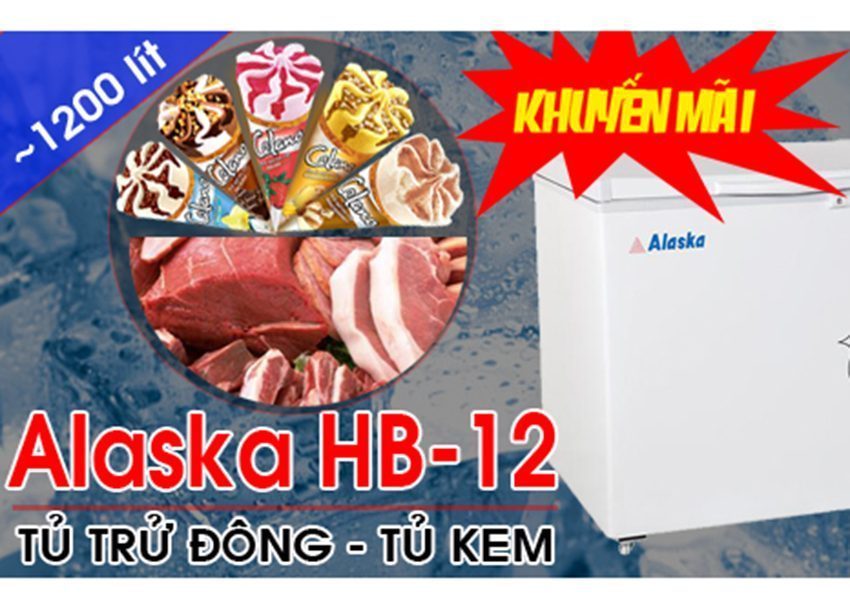 Tủ đông Alaska HB-12 - Hàng chính hãng