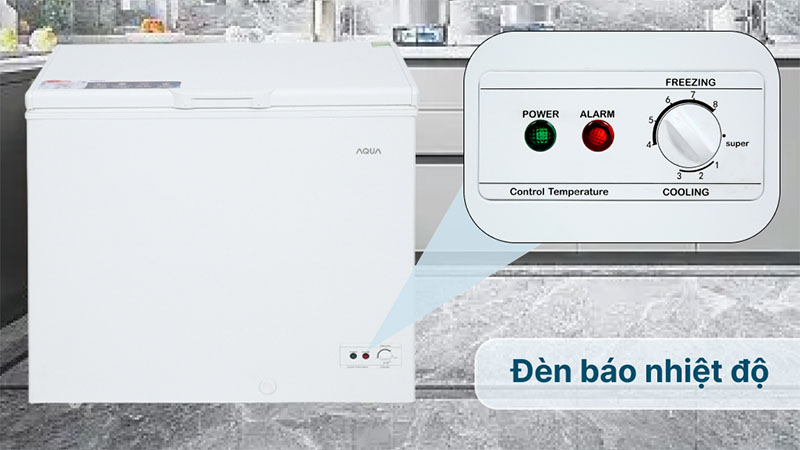 Tủ đông Aqua 203 lít AQF-C3001S - Hàng chính hãng