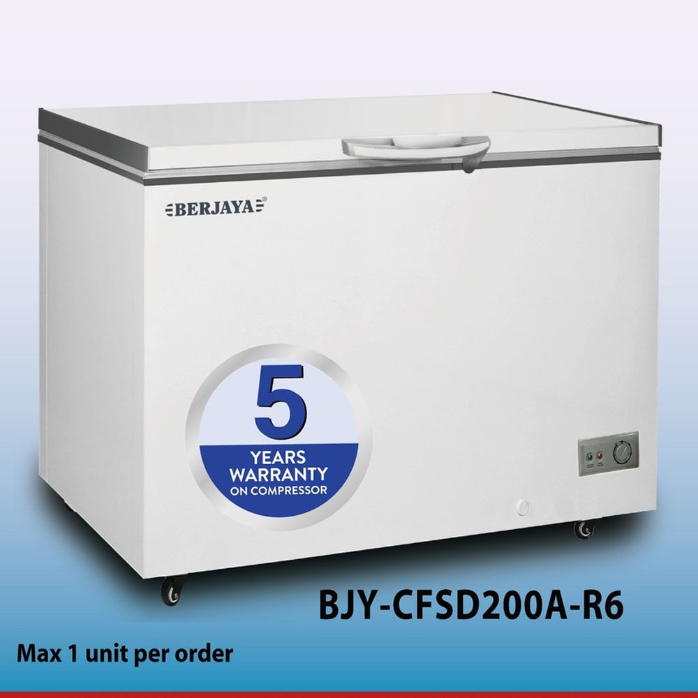 Tủ đông Berjaya BJY-CFSD200A-R6 - Hàng chính hãng