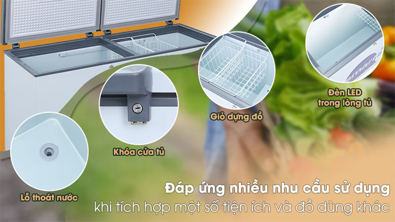 Tủ đông Darling Inverter 360 lít DMF-4799 ASI - Hàng chính hãng