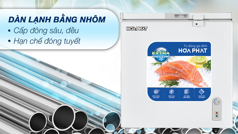 Tủ đông Hòa Phát HCF-336S1N1 - Hàng chính hãng