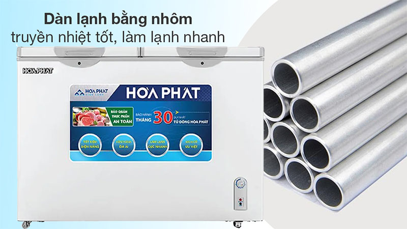Tủ đông Hòa Phát HCF-506S2N2 - Hàng chính hãng