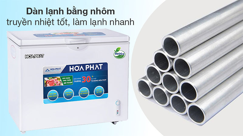 Tủ đông Hòa Phát HCF-516S1N1 - Hàng chính hãng
