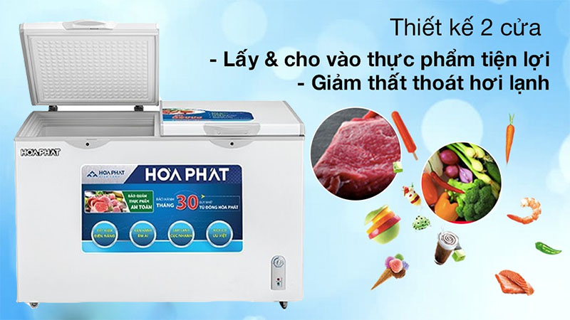Tủ đông Hòa Phát HCF-666S1N2 - Hàng chính hãng