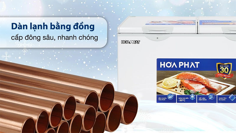 Tủ đông Hòa Phát HPF-AD6352 - Hàng chính hãng