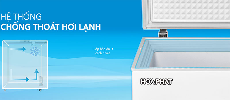 Tủ đông Hòa Phát HPF-AN6162 - Hàng chính hãng