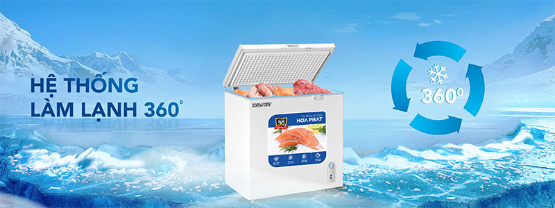 Tủ đông Hòa Phát HPF-AN6162 - Hàng chính hãng