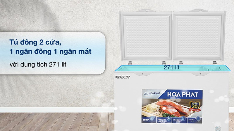 Tủ đông Hòa Phát HPF-BD6271 - Hàng chính hãng