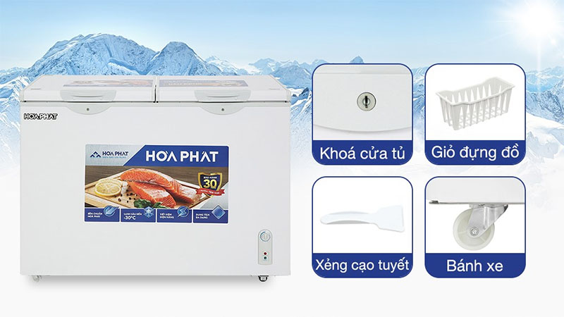 Tủ đông Hòa Phát HPF-BD6271 - Hàng chính hãng