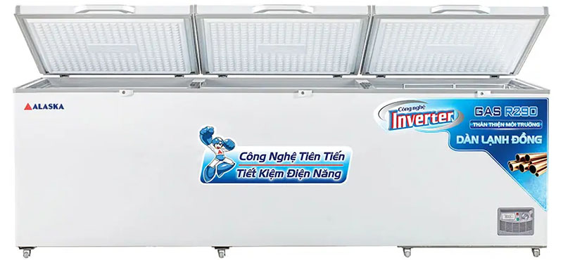 Tủ đông Inverter Alaska HB-1100CI - Hàng chính hãng