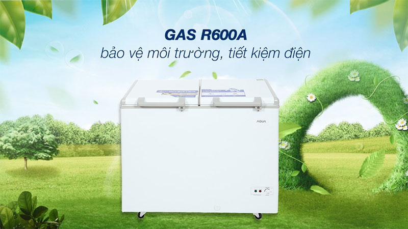 Tủ đông Inverter Aqua 319 lít AQF-C4201E - Hàng chính hãng