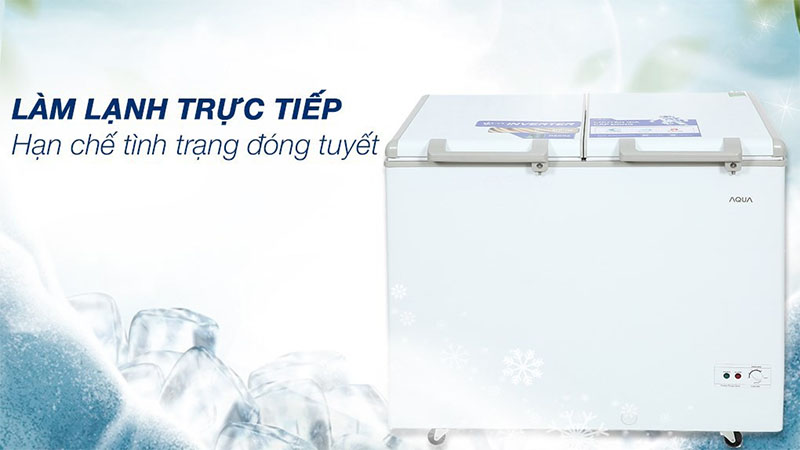 Tủ đông Inverter Aqua 319 lít AQF-C4201E - Hàng chính hãng