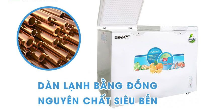 Tủ đông Inverter Hòa Phát HCFI-656S2Đ2 - Hàng chính hãng
