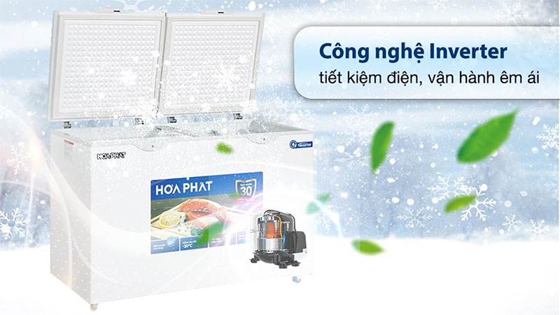 Tủ đông Inverter Hòa Phát HPF-AD8352 - Hàng chính hãng