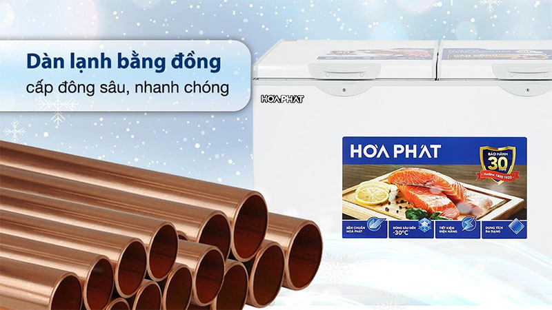 Tủ đông Inverter Hòa Phát HPF-AD8352 - Hàng chính hãng
