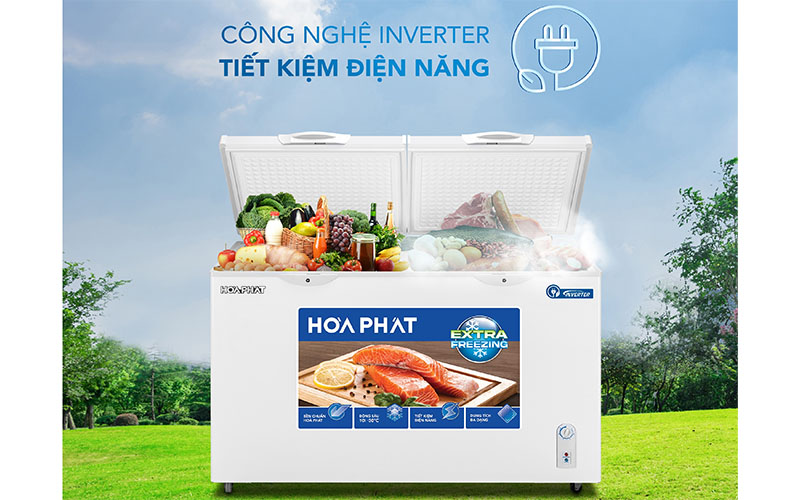 Tủ đông Inverter Hòa Phát HPF-BD8205 - Hàng chính hãng