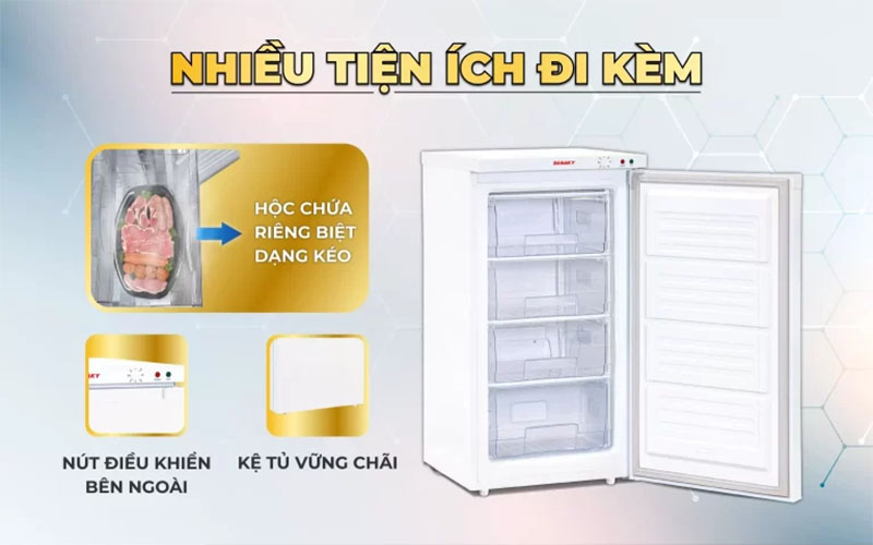 Tủ đông đứng Sanaky TD.VH160VD3 - Hàng chính hãng