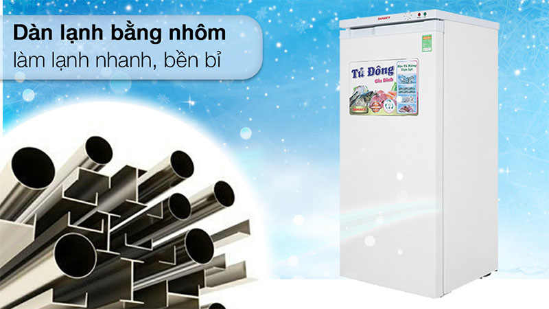 Tủ đông đứng Sanaky VH-180VD - Hàng chính hãng