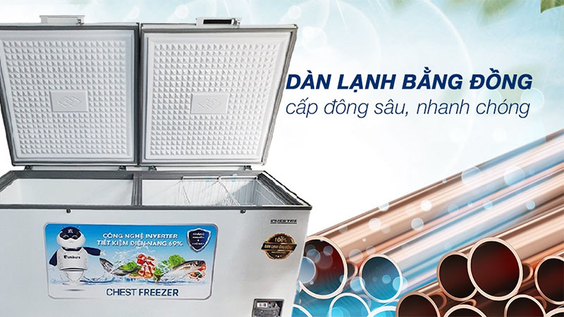 Tủ đông Inverter Sumikura 1100L SKF-1100SI - Hàng chính hãng