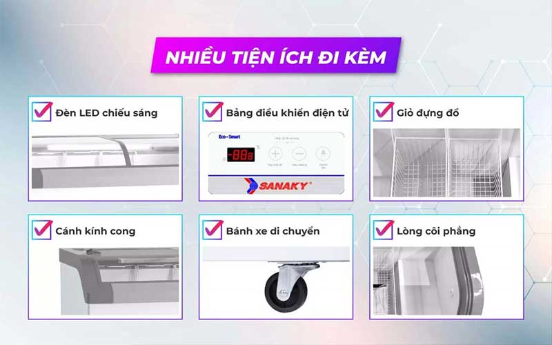 Tủ đông Sanaky VH-1099KA - Hàng chính hãng
