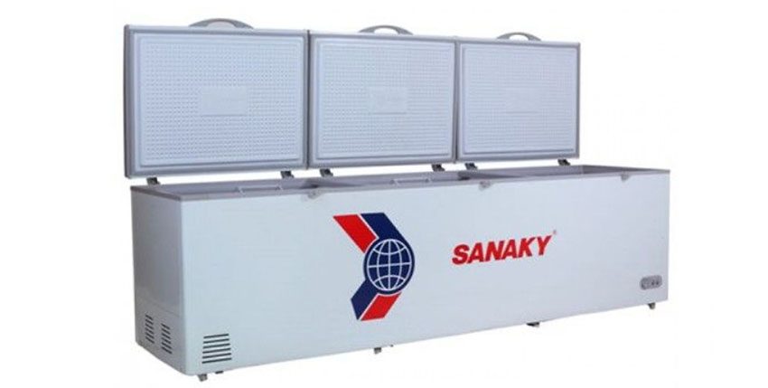 Tủ đông Sanaky VH-1168HY2 3 cánh 1 ngăn (150kg) - Hàng chính hãng