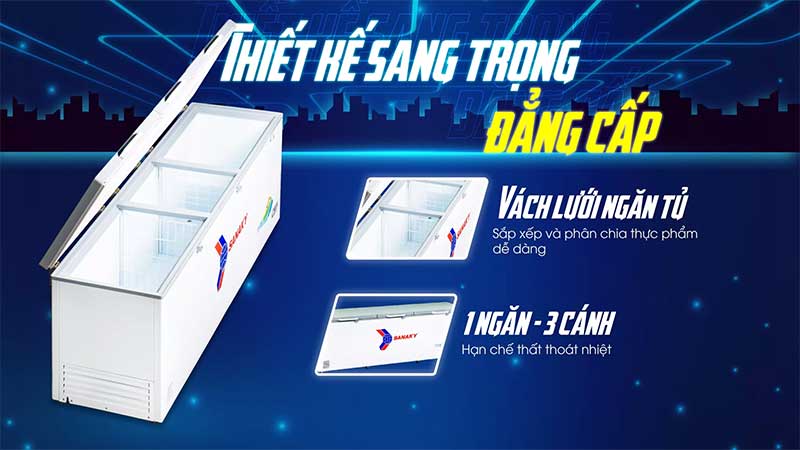 Tủ đông Sanaky VH-1199HYK - Hàng chính hãng