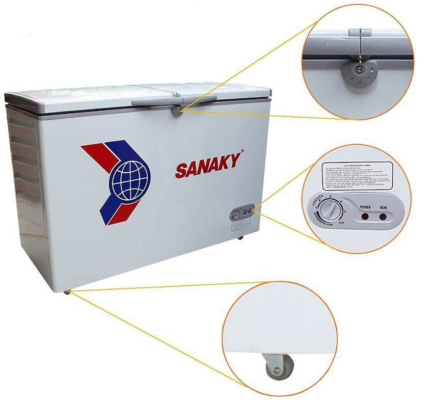 Tủ đông Sanaky VH-225W2 - Hàng chính hãng