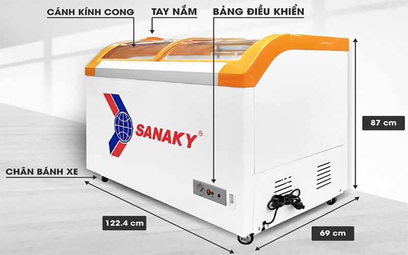 Tủ đông Sanaky VH-4899KB - Hàng chính hãng