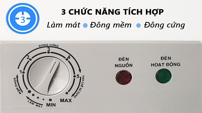 Tủ đông kính cong Sanaky VH3899K3 - Hàng chính hãng