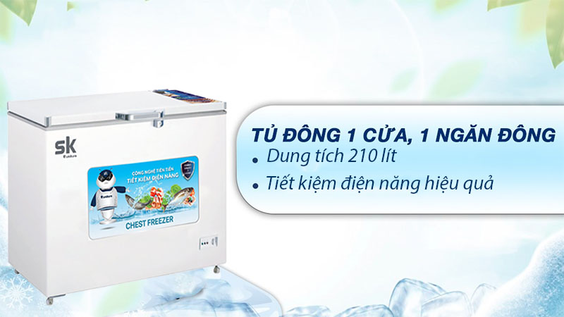 Tủ đông Sumikura SKF-250S - Hàng chính hãng