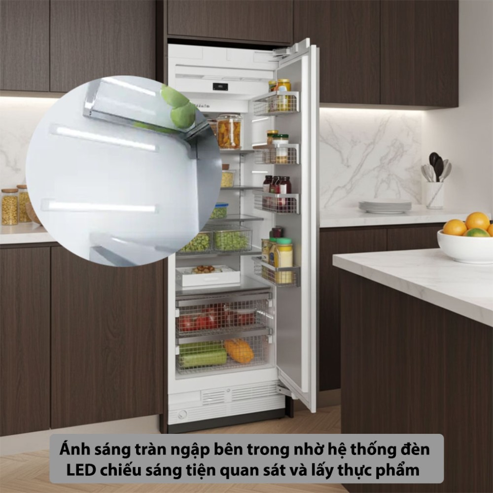 Tủ đông âm tủ Miele MasterCool F-2813-VI - Hàng chính hãng
