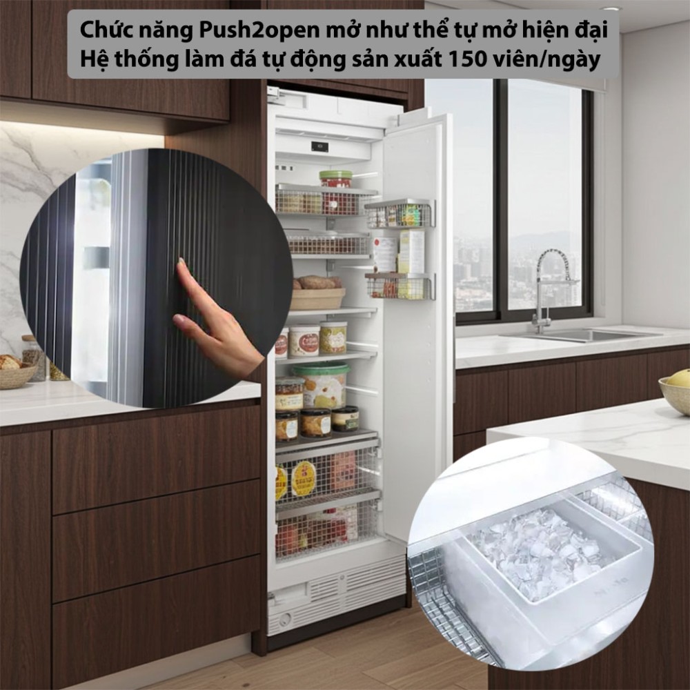 Tủ đông âm tủ Miele MasterCool F-2813-VI - Hàng chính hãng