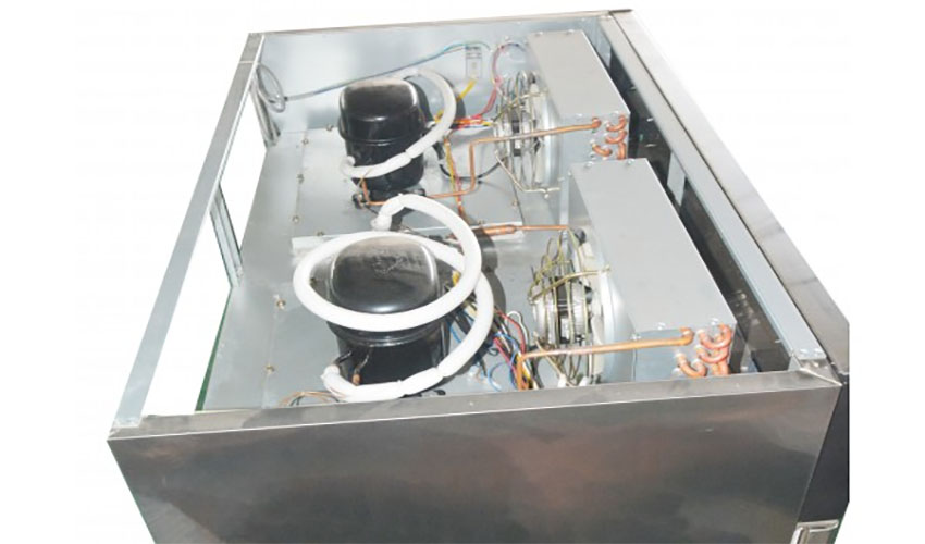 Tủ đông công nghiệp 4 cánh gián tiếp Happys HWI-45CF - Hàng chính hãng
