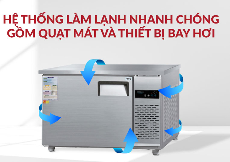 Bàn đông công nghiệp Woosung CWSM-120FT - Hàng chính hãng