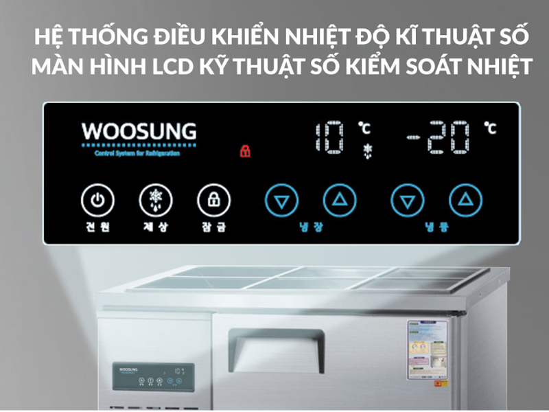 Bàn đông công nghiệp Woosung CWSM-120FT - Hàng chính hãng